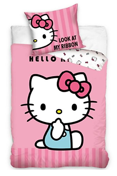 Hello Kitty Bettwäsche Hello Kitty Kinderbettwäsche günstig online kaufen