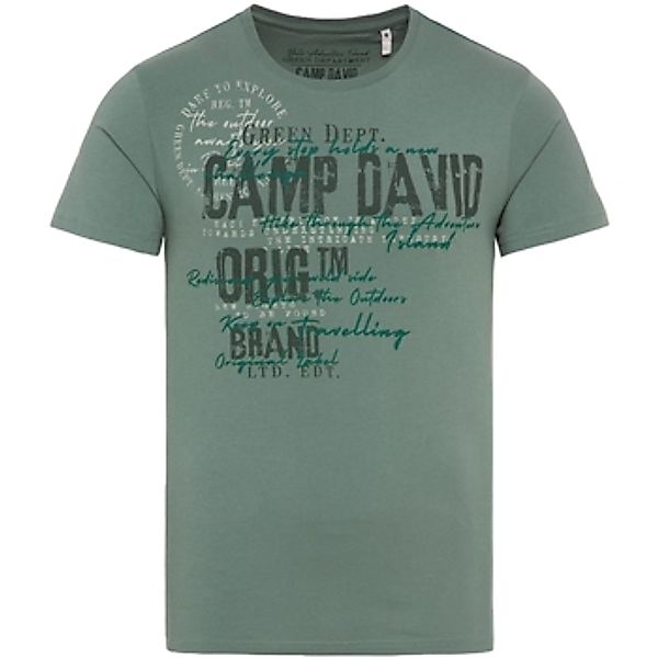 Camp David  T-Shirt T-Shirt Kurzarmshirt günstig online kaufen