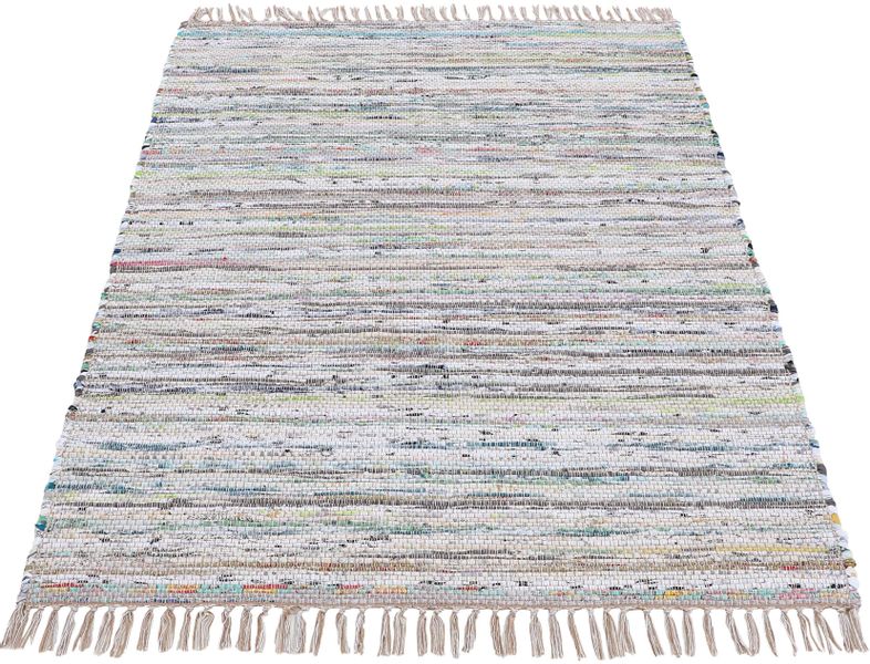 carpetfine Teppich "Kelim Chindi, Wendeteppich" rechteckig 6 mm Höhe handge günstig online kaufen