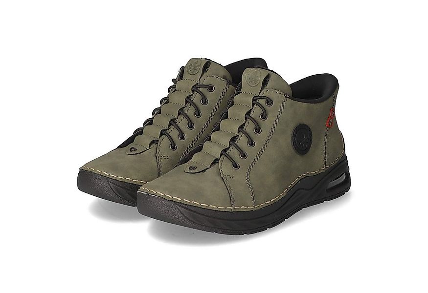 Rieker Rieker 44550-54 Damen Kunstleder gruen Schnürstiefel günstig online kaufen