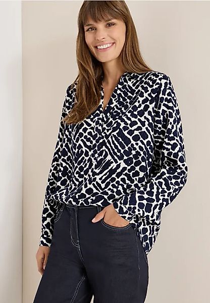 CECIL Gemusterte Bluse günstig online kaufen