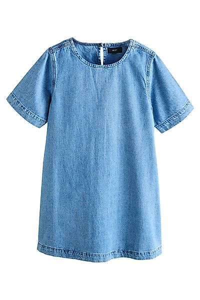 Next Jeanskleid Denim-T-Shirt-Minikleid, Kurzgröße (1-tlg) günstig online kaufen