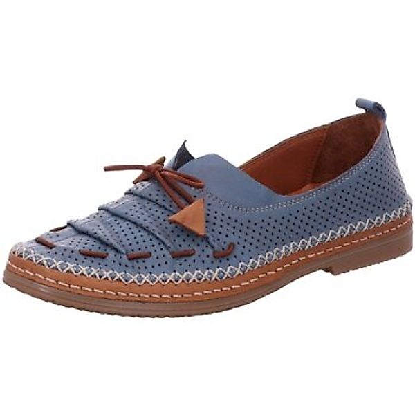 Roe&doe  Ballerinas Schnuerschuhe NA155-704 denim günstig online kaufen