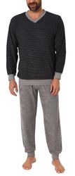 Normann Pyjama Herren Frottee Pyjama langarm günstig online kaufen