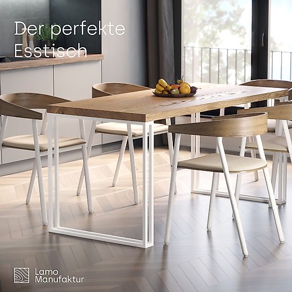 LAMO Manufaktur Esstisch Frame Küchentisch Tischplatte günstig online kaufen
