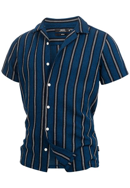 Indicode Kurzarmhemd INCosby leichtes Kurzarmhemd mit günstig online kaufen