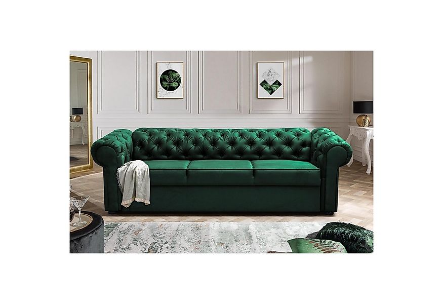 MOEBLO Chesterfield-Sofa Sofa AVIA, Couch Polstermöbel Sitzmöbel Wohnzimmer günstig online kaufen