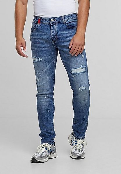 2Y Premium Bequeme Jeans 2Y Premium 2Y JULIO RIPPED SLIM FIT JEANS günstig online kaufen