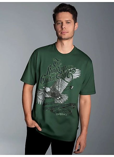 Trigema T-Shirt "TRIGEMA T-Shirt mit großem Adler-Printmotiv" günstig online kaufen