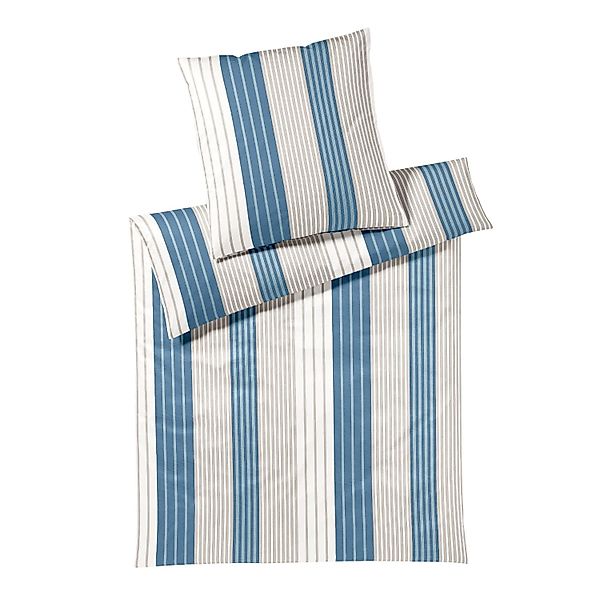 Elegante Bettwäsche "Range" 2 Stk. tlg. angenehmes Hautgefühl günstig online kaufen