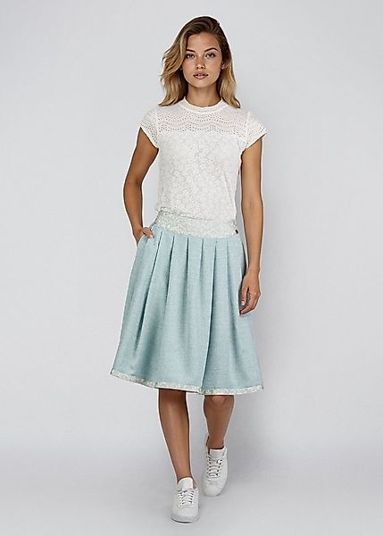 Spieth & Wensky Trachtenrock Hildebrand (1-tlg) feine Leinenoptik günstig online kaufen