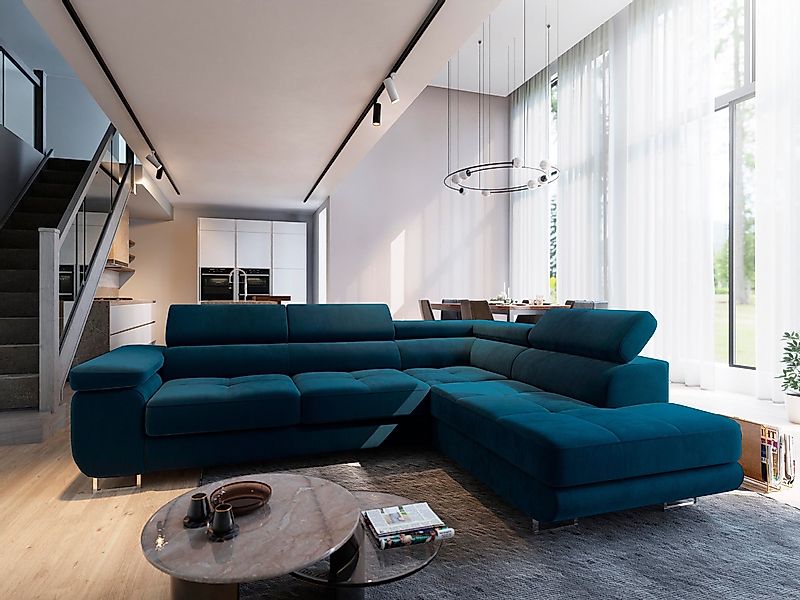Masseno Ecksofa SELVA mit Schlaffunktion L-Form, günstig online kaufen