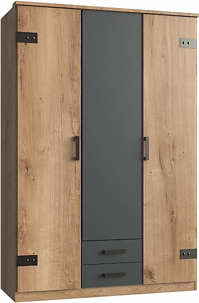 Wimex Kleiderschrank "Cork, mit oder ohne Spiegel, rustikaler Look im Indus günstig online kaufen