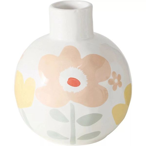 Boltze Vase Crysanto 15 cm x Ø 13 cm Mehrfarbig günstig online kaufen