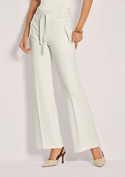MADELEINE Jerseyhose Weite Jersey-Hose mit Bundfalten günstig online kaufen