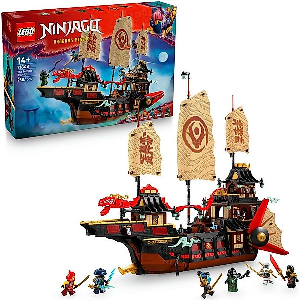 LEGO® Der Tempel-Flugsegler (71848), LEGO Ninjago Konstruktionsspielsteine, günstig online kaufen