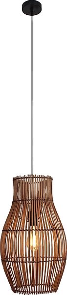 ECO-LIGHT Pendelleuchte Bamboo, ohne Leuchtmittel günstig online kaufen