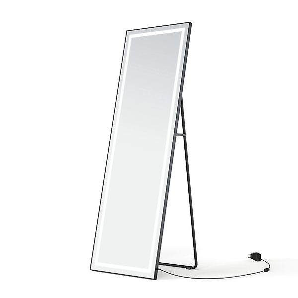 Aquabatos LED Ganzkörperspiegel 50 x 150 cm Standspiegel mit Beleuchtung An günstig online kaufen
