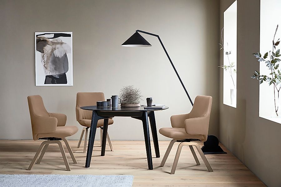 Stressless Polsterstuhl "Laurel", Microfaser DINAMICA, Low Back mit Armlehn günstig online kaufen