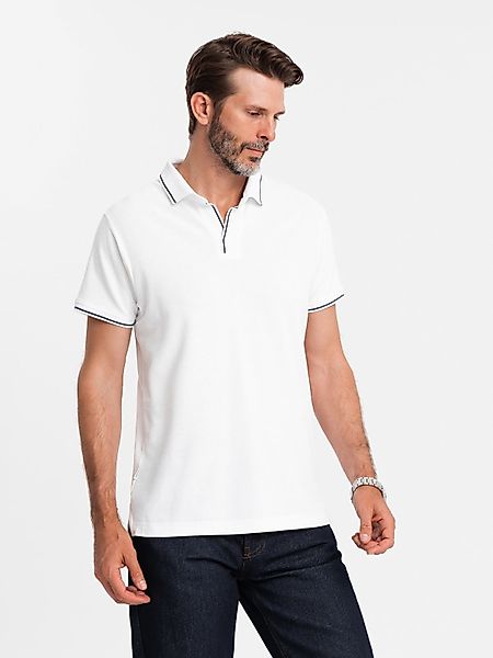 OMBRE Poloshirt Poloshirt aus Piqué-Strick für günstig online kaufen