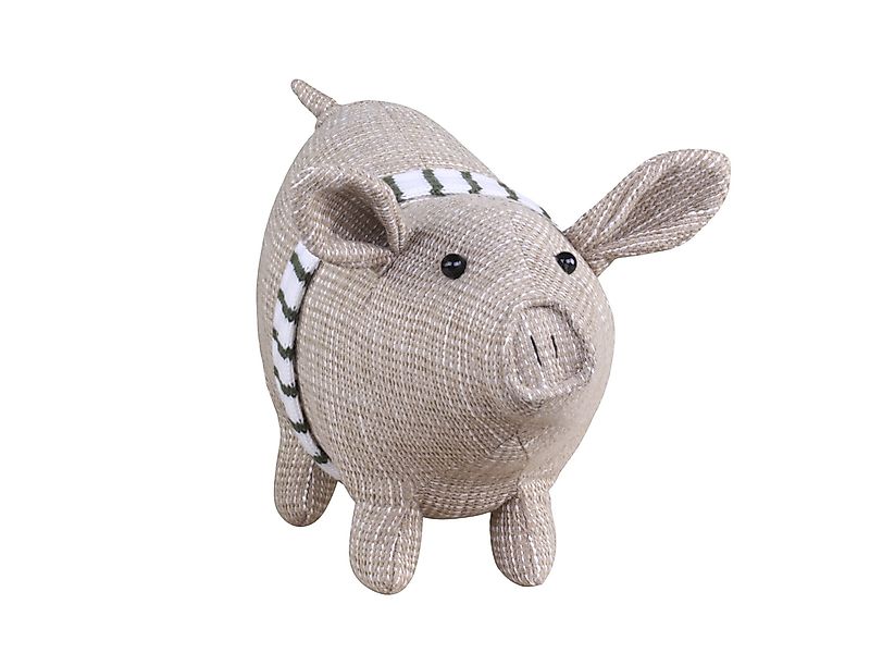 Chic Antique Weihnachtsfigur Schwein mit Band günstig online kaufen