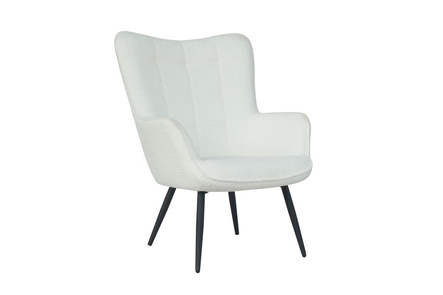 byLIVING Sessel Uta (Bezug: Samt, Webstoff, günstig online kaufen