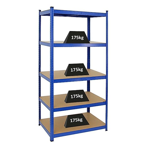 PROREGAL® Schwerlastregal Schwerlastregal TAURUS, HxBxT 180x90-120x60cm, günstig online kaufen