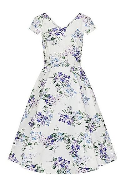 Hearts & Roses London A-Linien-Kleid Lucie Floral Swing Dress Rockabella Vi günstig online kaufen
