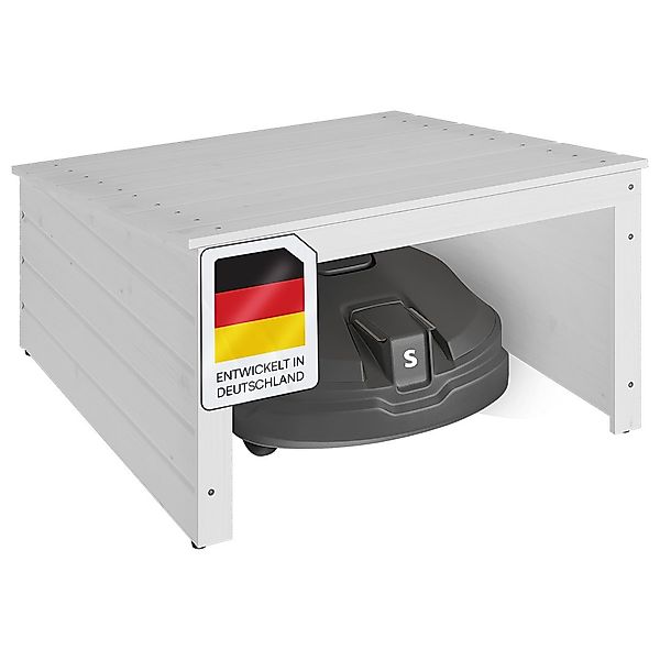 STEELSØN Mähroboter-Garage Merope, mit Pultdach, Holz, günstig online kaufen