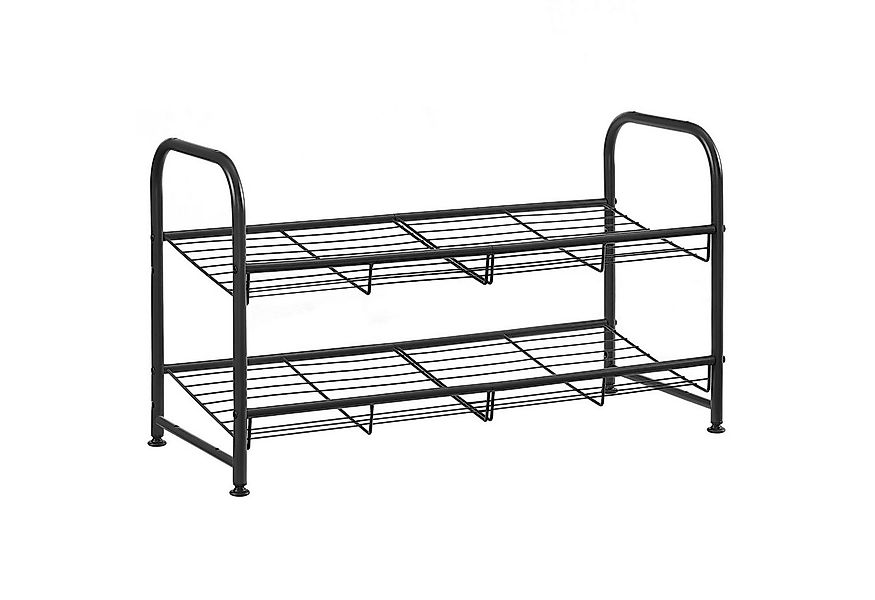 SONGMICS Schuhregal Schuh-Organizer, 2-4 Ablagen, bis zu 16 Paar Schuhe günstig online kaufen