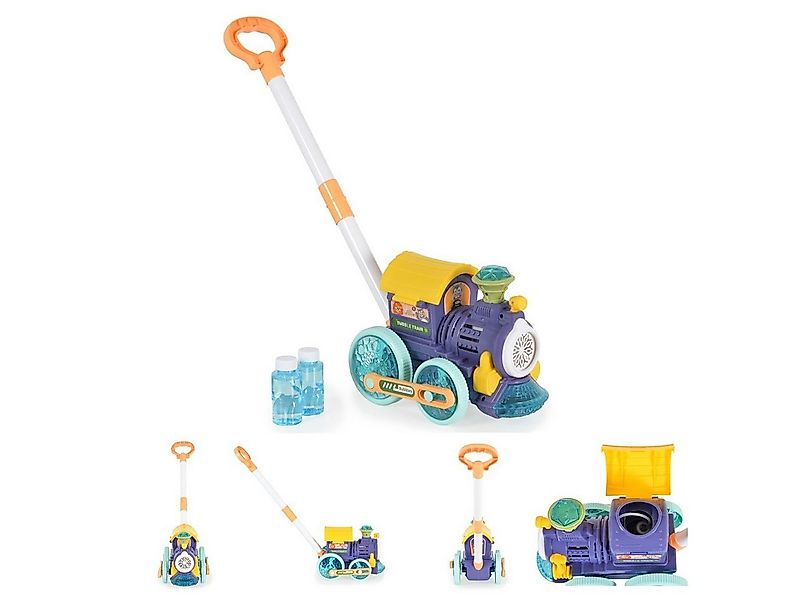 Moni Nachziehspielzeug Schiebespielzeug Eisenbahn, Seifenblasen, 2 Seifenbl günstig online kaufen