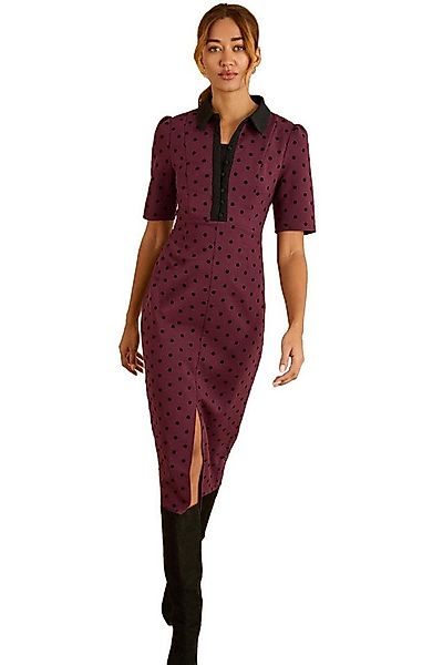 Love & Roses Midikleid Love & Roses Midikleid mit Punkten, Petite (1-tlg) günstig online kaufen