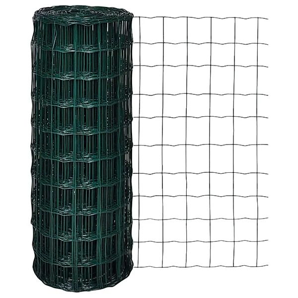 vidaXL Gartenzaun Maschendraht Gitterzaun Schweißgitter 25x1,0m 140579 günstig online kaufen