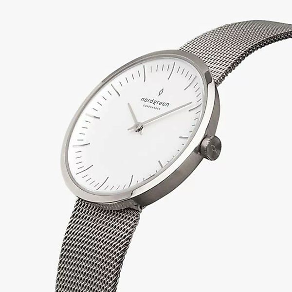 Armbanduhr Infinity Silber - Mesharmband Silber günstig online kaufen