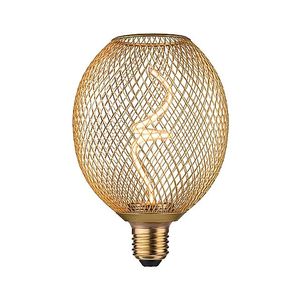 Paulmann "Metallic Glow Standard 230V LED Globe E27 180lm 4W 1800K dimmbar günstig online kaufen