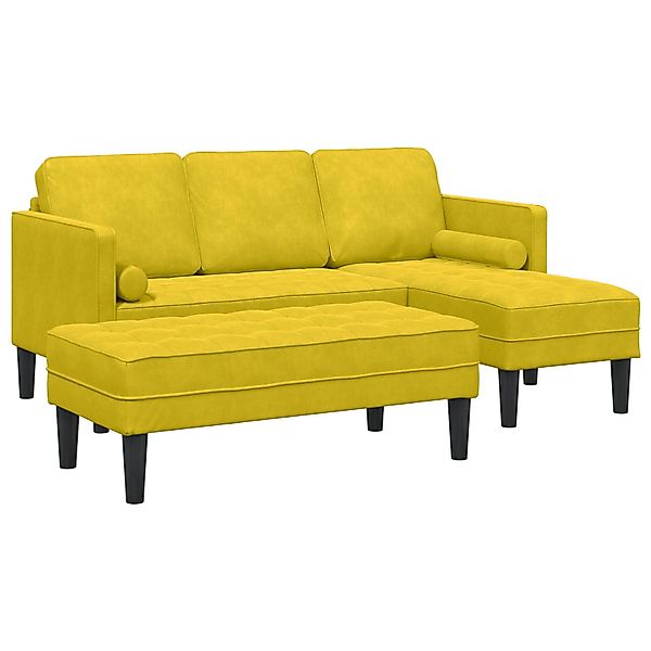 vidaXL Sofa Garten Sofa mit Bank günstig online kaufen