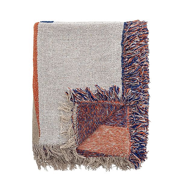 Wohndecke Bloomingville Clarita Decke, Orange, 160 günstig online kaufen