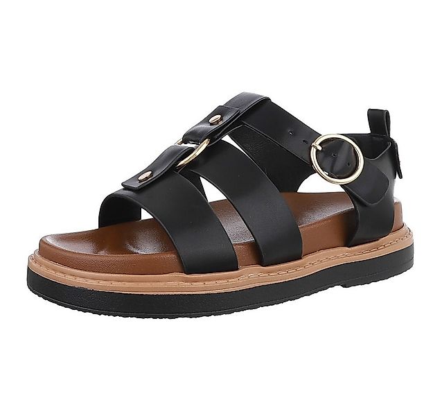 Ital-Design Bequeme Damen-Sandalen mit optimaler Passform Riemchensandalett günstig online kaufen