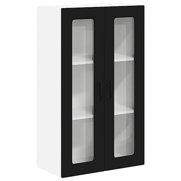 vidaXL Küchenwandschrank Schwarz 60 x 31 x 100 cm Holzwerkstoff 885526 günstig online kaufen