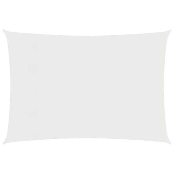 Sonnensegel 160 G/mâ² Weiß 2,5x3,5 M Hdpe günstig online kaufen