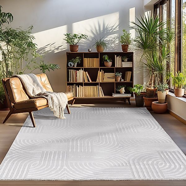 Carpettex Designteppich Skandinavisches Boho Muster, Rechteckig, günstig online kaufen