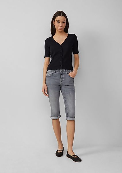 QS 3/4-Hose Jeans Catie / Slim günstig online kaufen