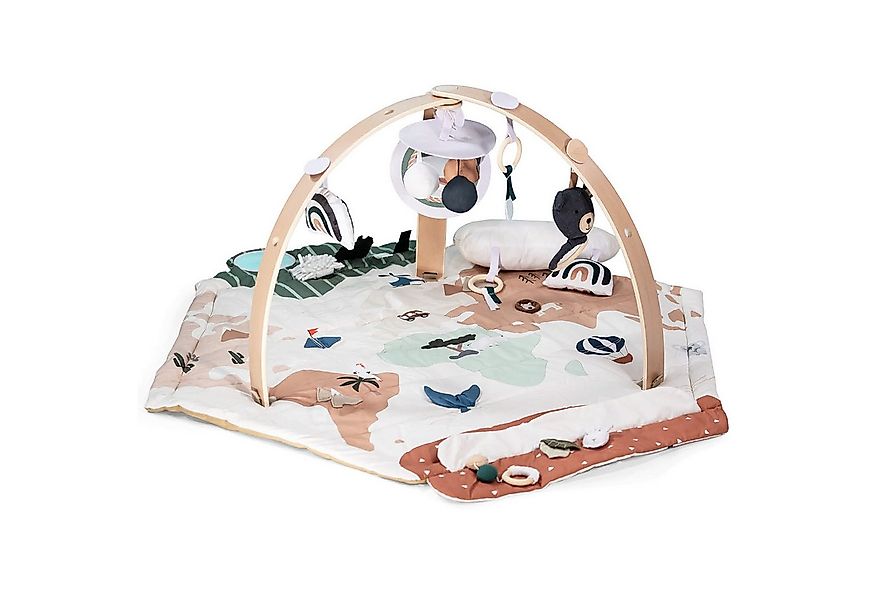 BabyGo Spielbogen Krabbeldecke Bianca Activity Center 3D-Activity-Spielmatt günstig online kaufen