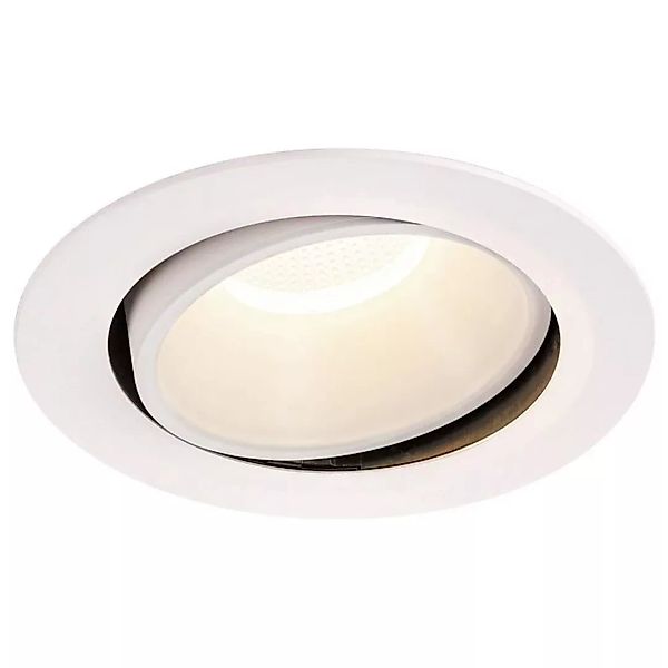 LED Einbaustrahler Numinos in Weiß 37,4W 3800lm 4000K 55° kardanisch günstig online kaufen