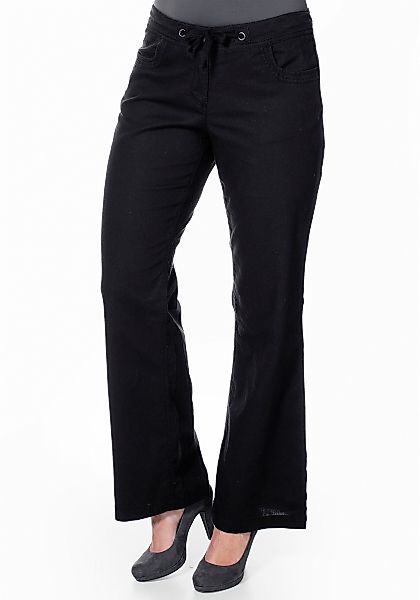 Sheego Jerseyhose Bootcuthose Innenbeinlänge ca. 83 günstig online kaufen