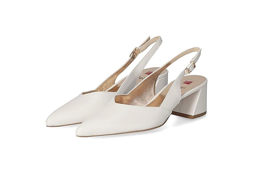 Högl Högl 11046130300 Damen Glattleder weiss Slingpumps günstig online kaufen