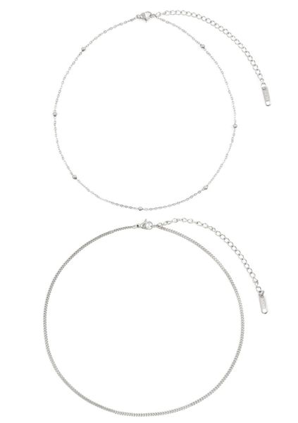 Hey Happiness Edelstahlketten-Set Layer Choker 18K günstig online kaufen