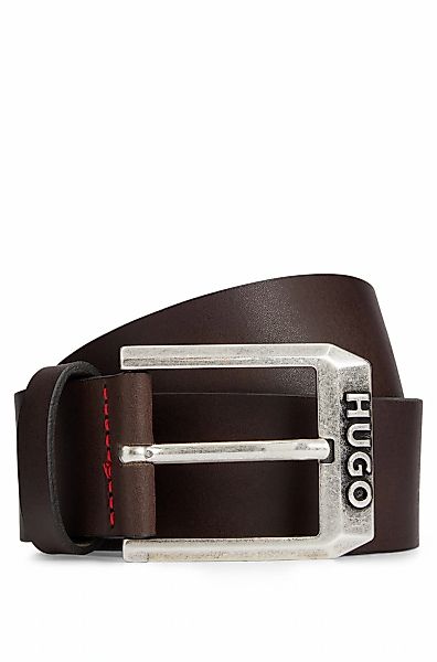 HUGO Ledergürtel Gelio Sz40 Leather Belt aus echtem Rindsleder günstig online kaufen