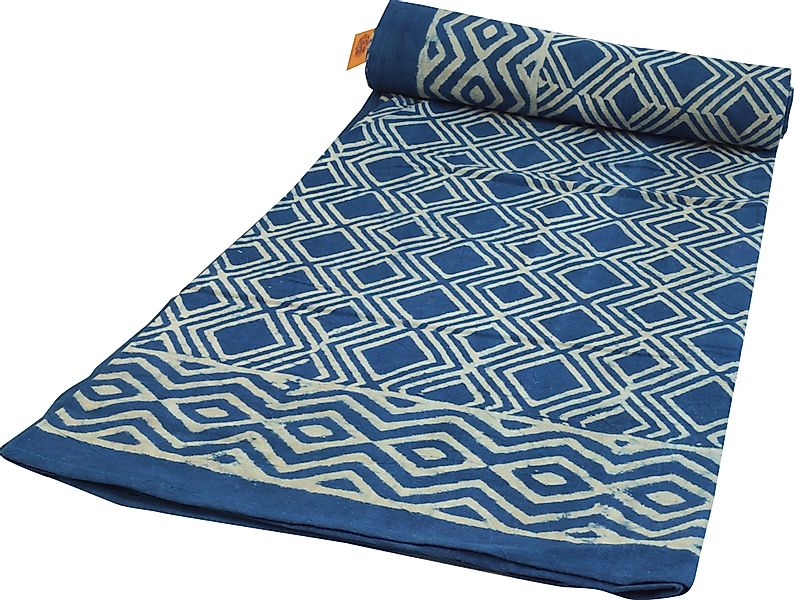 Guru-Shop Tagesdecke Blockdruck Tagesdecke, Bett & günstig online kaufen
