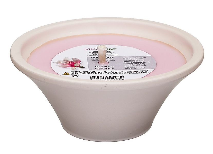 Villa Verde Duftkerze Villa Verde Duftkerze in Keramikschale Magnolie günstig online kaufen